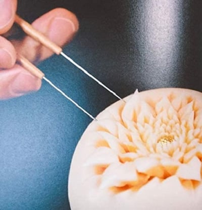 【台灣現貨】【日式和菓子菊針細工針】和果子 練切 針切 (硬針 軟針)6