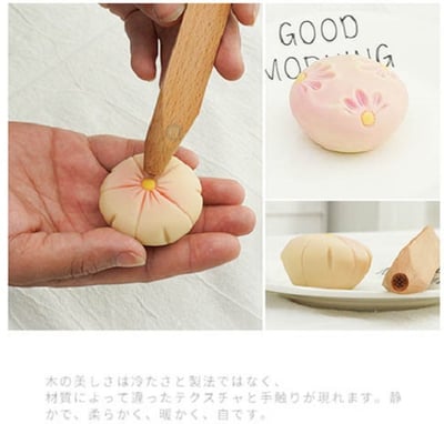 【台灣現貨】【手工雕塑 三角棒】含菊心端 和菓子 和果子 練切 三角棒 菊芯6