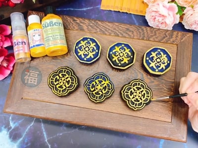 續勝食用珠光漆 金漆4