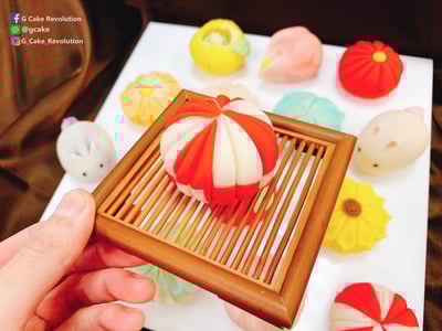 【台灣現貨】新手基礎 日式 和菓子 花菓子 和果子 練切 三角棒9