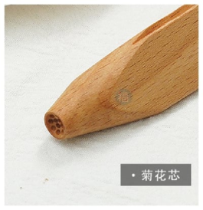 【台灣現貨】【手工雕塑 三角棒】含菊心端 和菓子 和果子 練切 三角棒 菊芯7