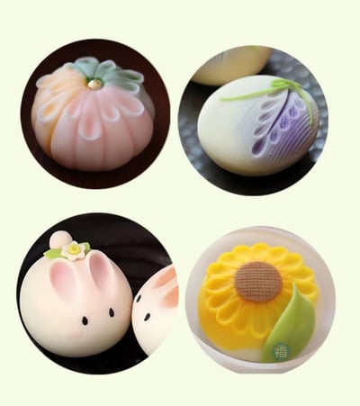 【日式和菓子 】筋付 丸棒 雙頭推棒 (櫻花木)4