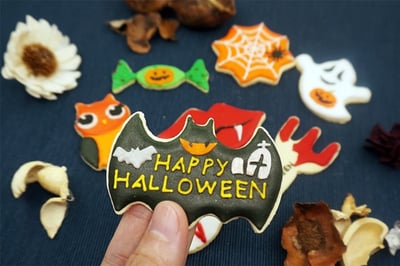萬聖節餅乾模【胖蝙蝠】2