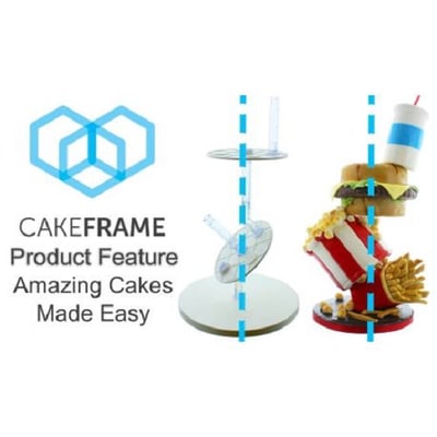 英國Cake Frame【反重力蛋糕支架組】4