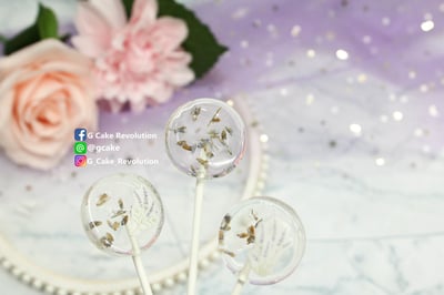 12連扁圓星空棒棒糖矽膠模【2.8cm】 扁圓棒棒糖模7