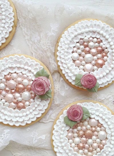 餅乾模【圓形邊框】7