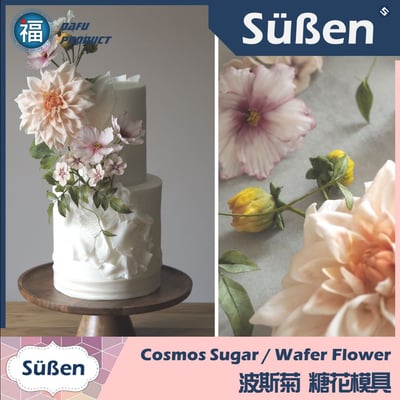 【波斯菊 不鏽鋼切模】3件組 (秋櫻)5