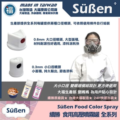 【續勝】食用噴霧罐【平光漆 紫色】消光漆 不透明 霧面4