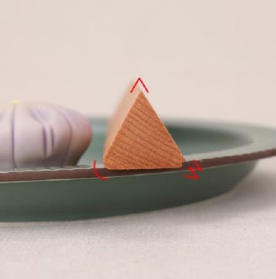 【台灣現貨】【手工雕塑 三角棒】含菊心端 和菓子 和果子 練切 三角棒 菊芯9