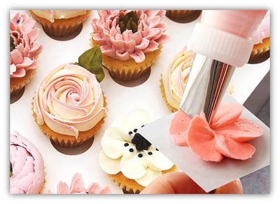 三能SN7028【水滴狀玫瑰花裱花花嘴】(與惠爾通104花嘴相似) (小)6