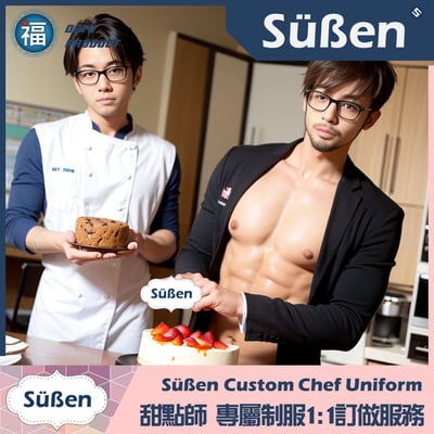 續勝 甜點師制服訂做服務 系列B 男生款16