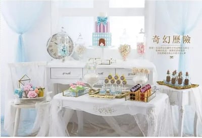 【Stella老師】瘋玩蛋白霜+【小綠老師】創意甜點桌(親筆簽名)馬林糖、甜品台10