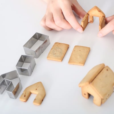 聖誕節餅乾模【聖誕迷你薑餅屋】5