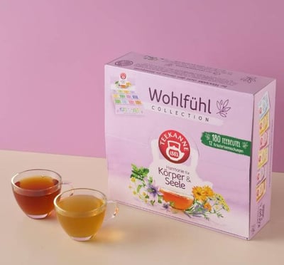 德國🇩🇪Teekanne身心舒壓茶包收藏盒180包2