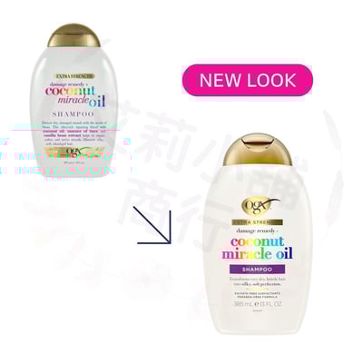 OGX Damage Remedy + Coconut Miracle Oil Shampoo /  Conditioner 385ml 受損髮質椰子奇蹟油（洗髮乳/潤髮乳）4