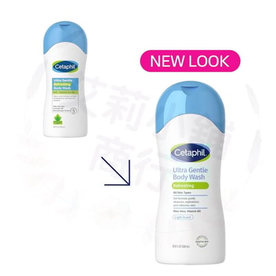Cetaphil Ultra Gentle Refreshing Body Wash 500ml 超溫和清爽沐浴露2