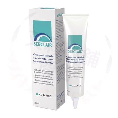 Sebclair Cream 30ml 脂漏性皮膚炎乳膏1