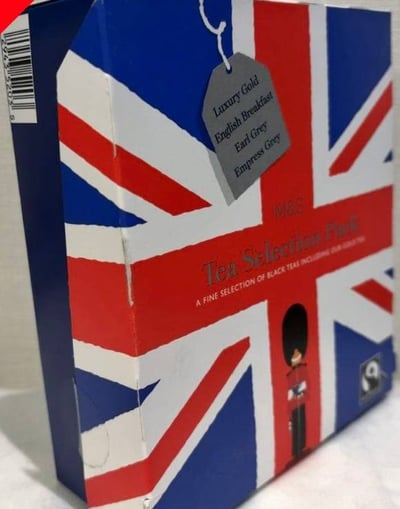英國🇬🇧M&S經典茶盒40包4