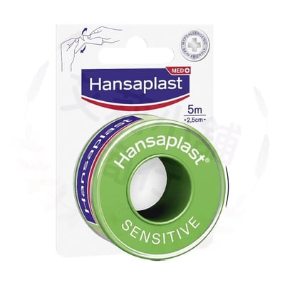 Hansaplast Fixierpflaster Classic / Sensitive 5m*2.5cm 透氣萬用防水膠帶（經典款/敏感肌膚）3