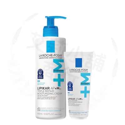 La Roche-Posay Lipikar Ap+Max Triple Repair Moisturizing Cream 200 / 400 ml 三重修護保濕霜1