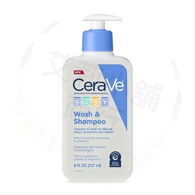 Cerave Baby Wash & Shampoo 237ml 嬰兒洗髮沐浴露1