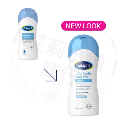 Cetaphil Ultra Gentle Sensitive Body Wash 500ml 超溫和敏感肌膚沐浴露2