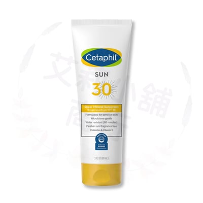Cetaphil Sheer Mineral Sunscreen Broad Spectrum SPF 30 89ml 輕盈礦物防曬乳1