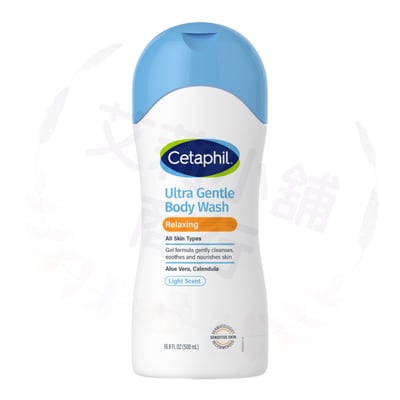 Cetaphil Ultra Gentle Relaxing Body Wash 500ml 超溫和舒緩沐浴露1