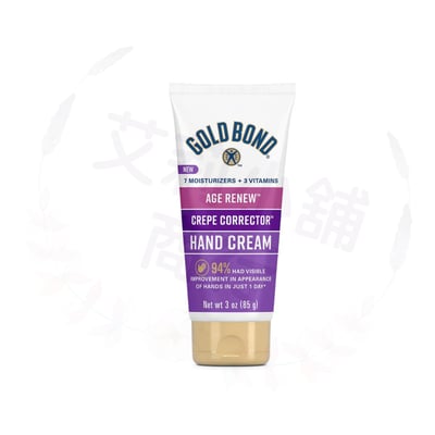 Gold Bond Age Renew Crepe Corrector Hand Cream 85g 抗老抗皺護手霜1