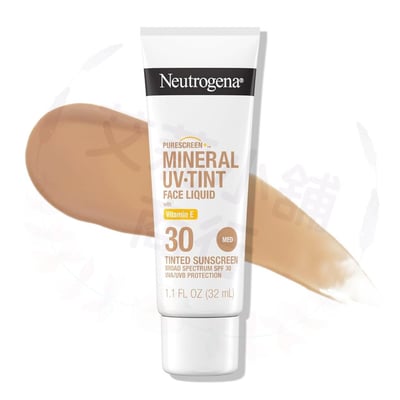 Neutrogena Purescreen+ Mineral UV Tint Face Liquid Sunscreen - Light / Medium 32ml 礦物防曬乳液（淺色/自然色）3