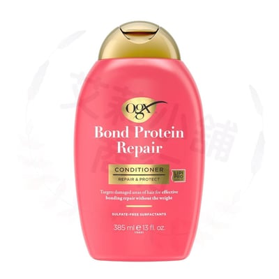 OGX Bond Protein Repair Lightweight Shampoo / Conditioner 385ml 蛋白質修復輕盈（洗髮乳/潤髮乳）3