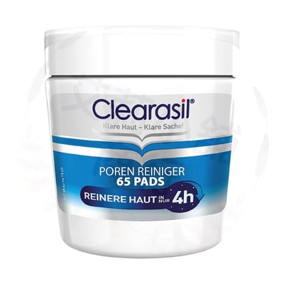 Clearasil Porenreiniger Pads 65片 水楊酸臉部毛孔清潔棉片1