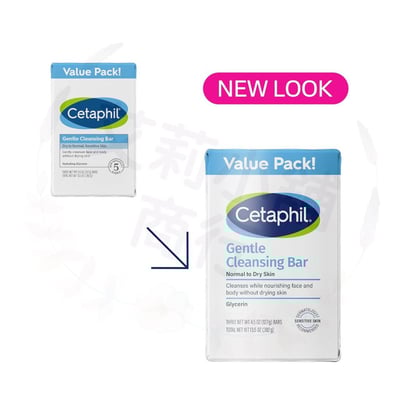Cetaphil Gentle Cleansing Bar 127g 3pk 溫和潔顏皂2