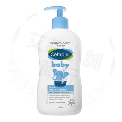 Cetaphil Baby Wash And Shampoo 399ml 嬰幼兒沐浴洗髮露3