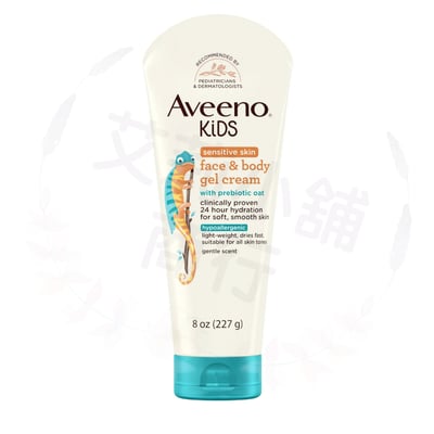 Aveeno Kids Sensitive Skin Face & Body Gel Cream 227g 兒童敏感肌膚臉部及身體凝膠霜1