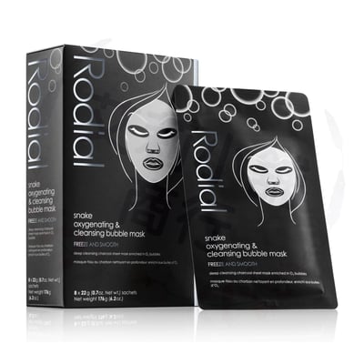 Rodial Snake Oxygenating & Cleansing Bubble Sheet Mask 8 pieces 二肽蛇毒緊緻泡泡面膜1