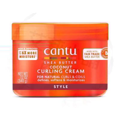 Cantu Coconut Curling Cream 340g 椰子捲髮霜1
