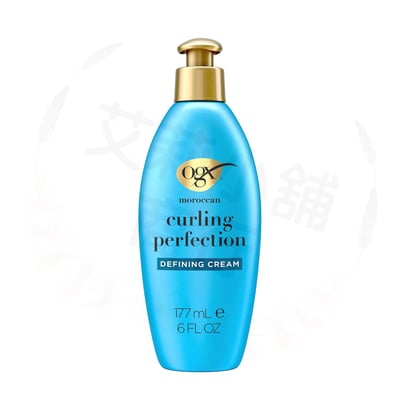 OGX Renewing + Moroccan Curling Perfection Defining Cream 177ml 摩洛哥捲髮完美定型霜1
