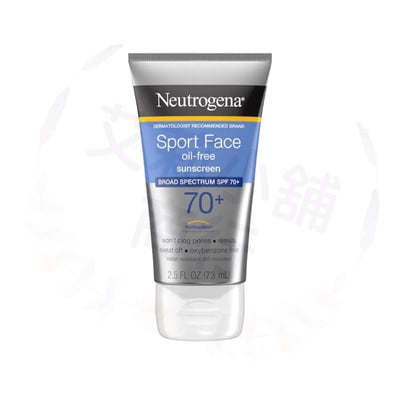 Neutrogena Sport Face Oil-free Lotion Sunscreen Broad Spectrum SPF 70+ 73ml 運動型臉部防曬乳1