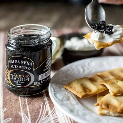 義大利🇮🇹Giuliano Tartufi 15%黑松露醬180g2