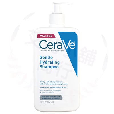 Cerave Gentle Hydrating Shampoo 355ml / 562ml 溫和保濕洗髮精2