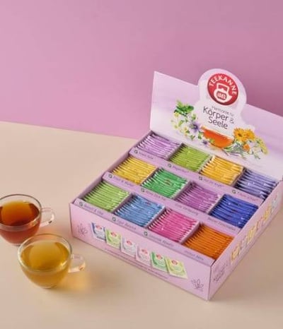 德國🇩🇪Teekanne身心舒壓茶包收藏盒180包3