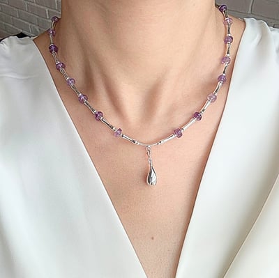 Lune | 紫水晶可換墜項鍊2