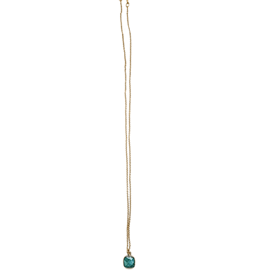 日光綠語｜金色土耳其石項鍊2