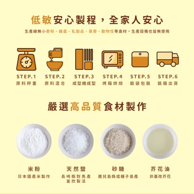 【禾 nogi】日本熱銷 無麩質點心 | Buono米餅 | 玄米糙米風味4