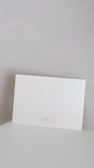 空白厚卡卡片(自行書寫內容，請用油性筆書寫)