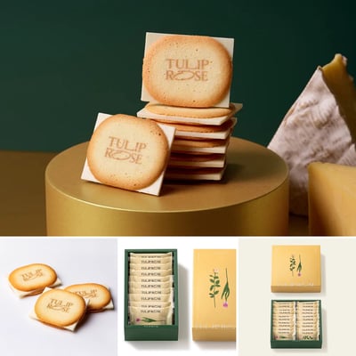 預購-TOKYO TULIP ROSE鬱金香玫瑰花朵餅乾6
