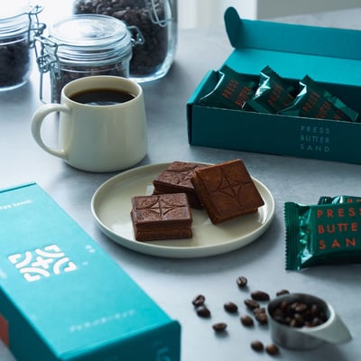 預購-PRESS BUTTER SAND PBS焦糖夾心餅18