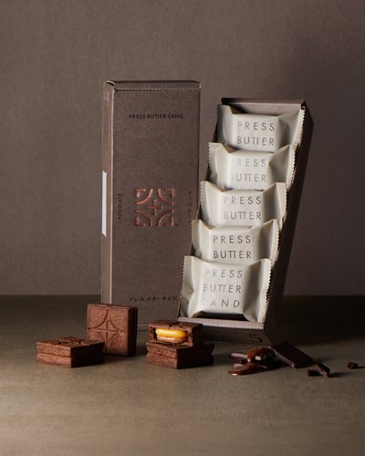 預購-PRESS BUTTER SAND PBS焦糖夾心餅7