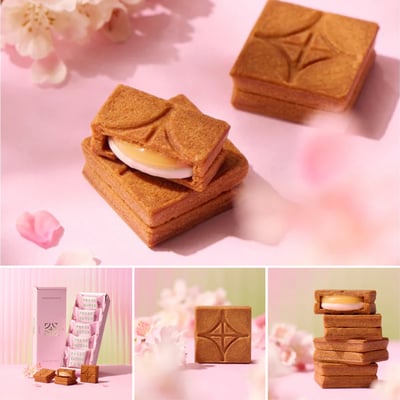 預購-PRESS BUTTER SAND PBS焦糖夾心餅25